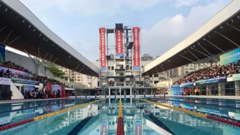 La première équipe chinoise de plongeon de haut vol fera ses débuts sur la scène mondiale au Brésil