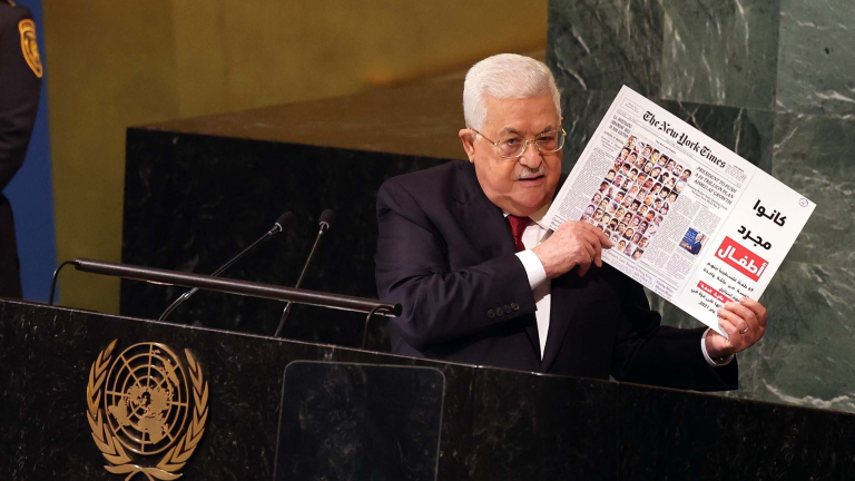 Le dirigeant palestinien Abbas appelle à la fin du « génocide » israélien