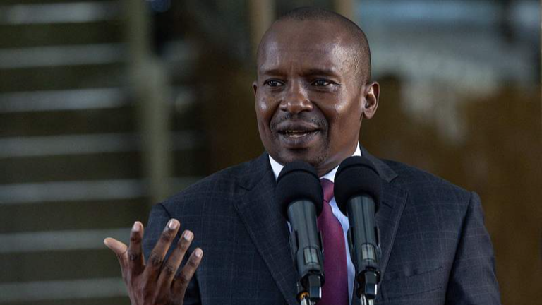 Ruto du Kenya nomme le ministre de l&rsquo;Intérieur comme nouveau vice-président