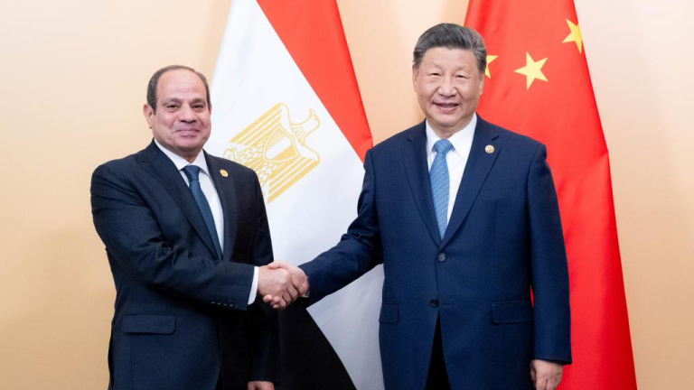 Xi Jinping rencontre le président égyptien en marge du sommet des BRICS