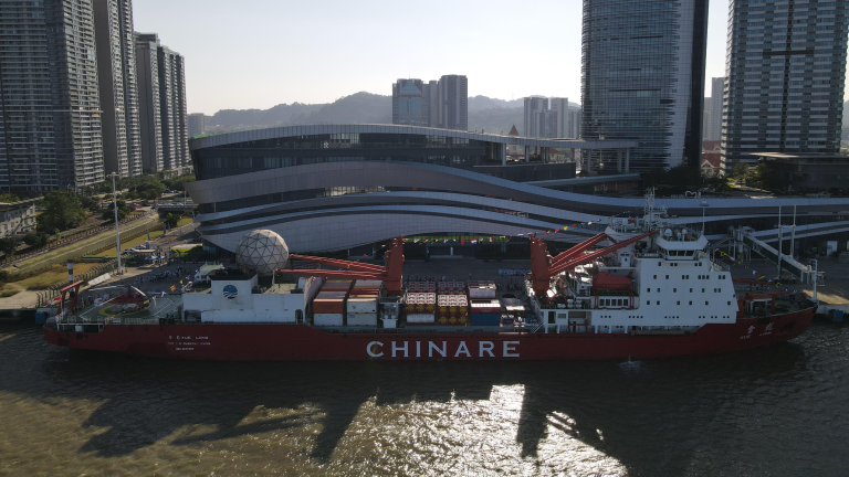 Début de la 41e expédition chinoise en Antarctique