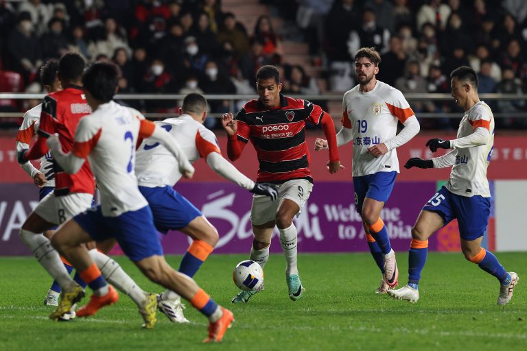 Les Pohang Steelers battent Shandong Taishan en Ligue des Champions AFC Élite