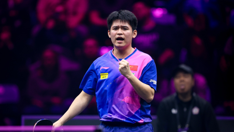 Lin Shidong se qualifie pour la finale du simple messieurs des champions du WTT de Francfort
