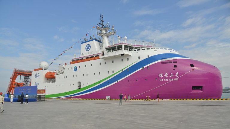 La Chine met en service le navire de recherche en haute mer « Tansuo-3 »