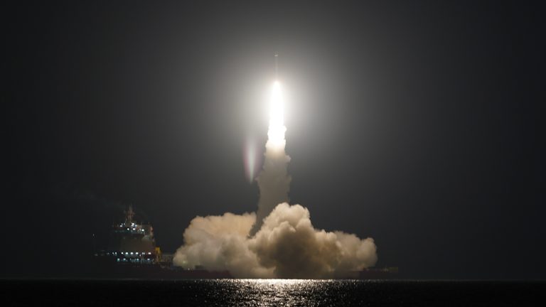 La fusée commerciale chinoise envoie un nouveau lot de satellites en orbite