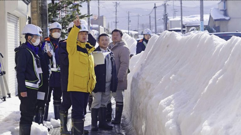 Japan, the frost is not a respite, new snowfalls are planned