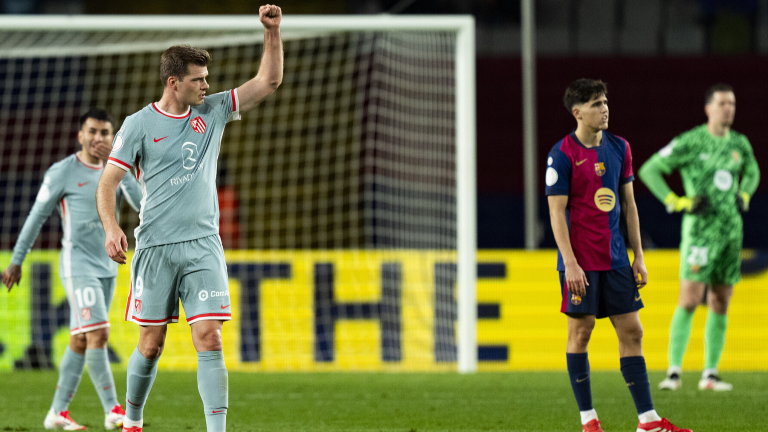 L&rsquo;Atletico et le Barça ont séparé huit buts en demi-finale de Copa del Rey