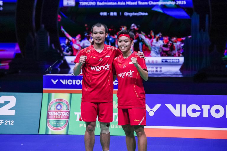 L&rsquo;Indonésie a battu la Chine pour remporter le championnat d&rsquo;équipe mixte de badminton Asia