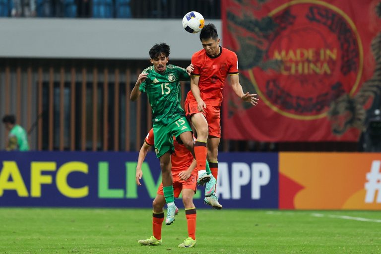 La Chine perd contre l&rsquo;Arabie saoudite en quarts de finale de la Coupe d&rsquo;Asie AFC U20