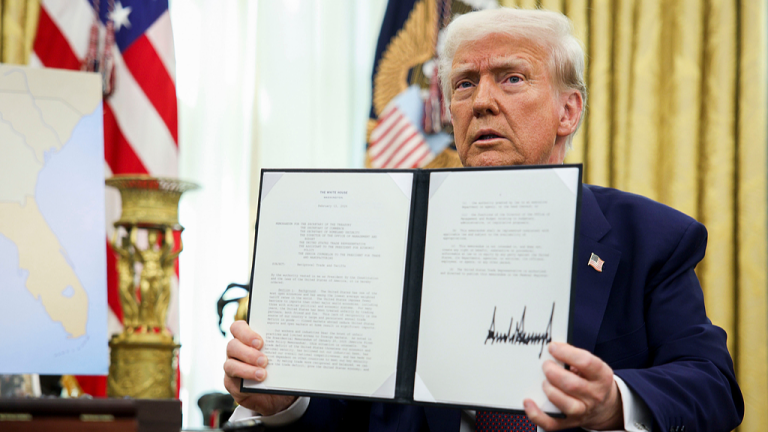 Les panneaux Trump prévoient d&rsquo;imposer des tarifs «réciproques» aux partenaires commerciaux