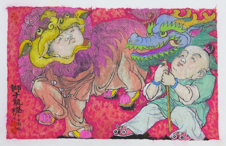 L&rsquo;exposition de peinture chinoise apporte une ambiance festive à Madrid