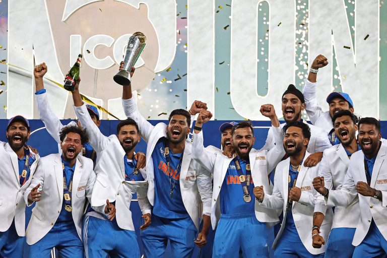 L&rsquo;Inde a vaincu la Nouvelle-Zélande pour le trophée des champions de la CPI «  Trick  »