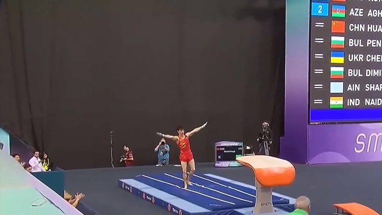 La Chine reçoit 4 médailles lors de la Coupe du monde artistique de la gymnastique à Bakou