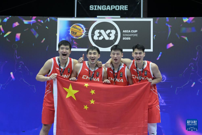 La Chine termine en tant que finaliste masculin à la FIBA ​​3 × 3 Asia Cup à Singapour