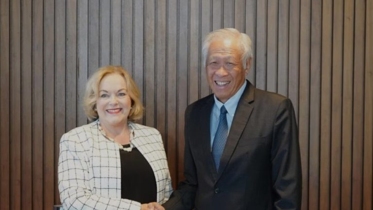 Meeting between Singapore and New Zealand for the defense