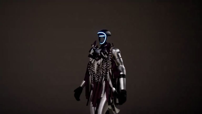 Robots sur la piste: Humanoid étourdit la semaine de la mode Shanghai