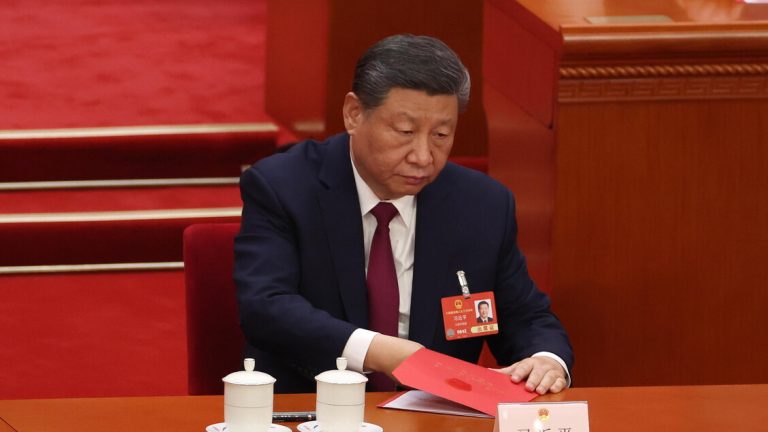 XI Jinping meets the leader of Bangladesh Muhammad Yunus