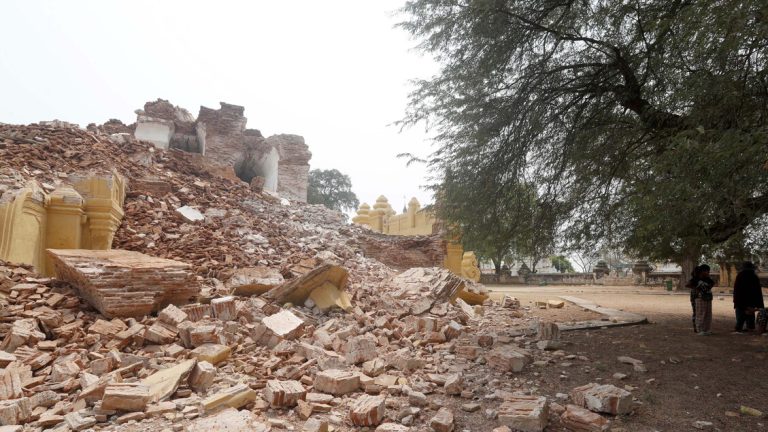 Exceeds 3,300 deaths the earthquake budget in Myanmar