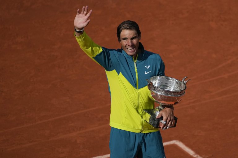 Plans ouverts français Grands d&rsquo;ouverture Hommage à la retraite Rafael Nadal
