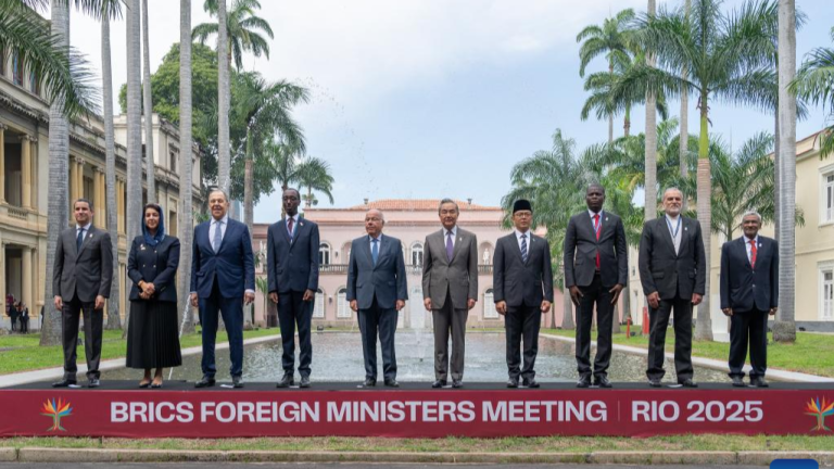 Déclaration des problèmes de réunion des ministres des Affaires étrangères BRICS