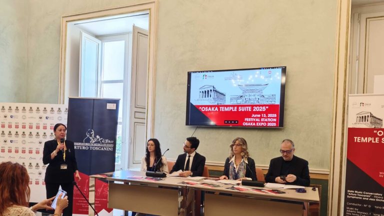 The Toscanini Conservatory of Ribera flies to Osaka