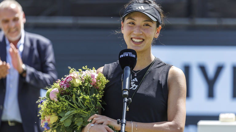 Wang se termine comme finaliste à Berlin Open à Grass-Court Breakthrough