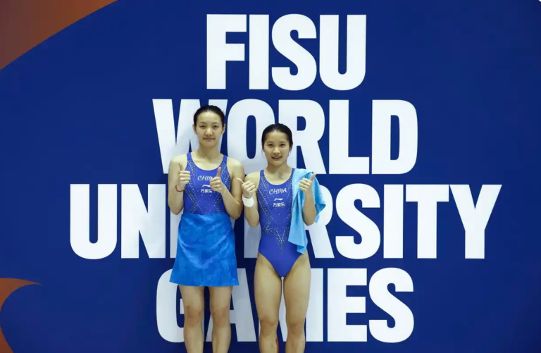 Duo de plongée ajouter le deuxième or pour la Chine aux jeux universitaires mondiaux 2025
