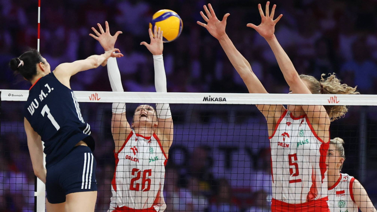 La Chine est en deçà de la Pologne dans un affrontement passionnant de la Ligue des nations FIVB