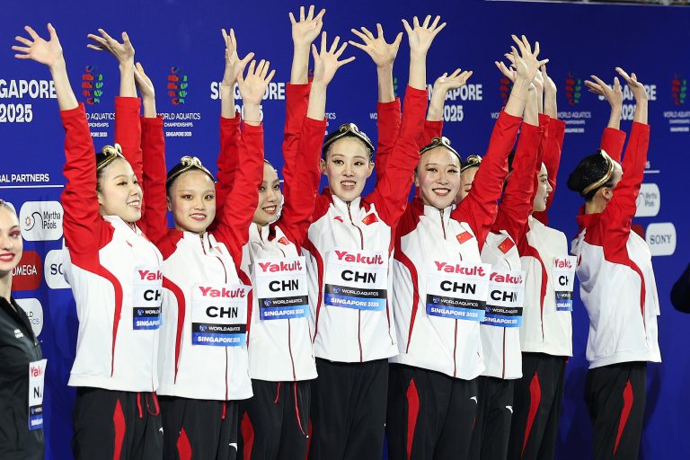 La Chine revendique l&rsquo;or technique de l&rsquo;équipe aux championnats du monde aquatique