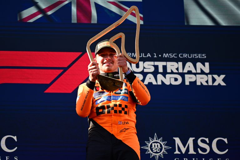 Lando Norris tient Oscar Piastri pour remporter le Grand Prix autrichien F1