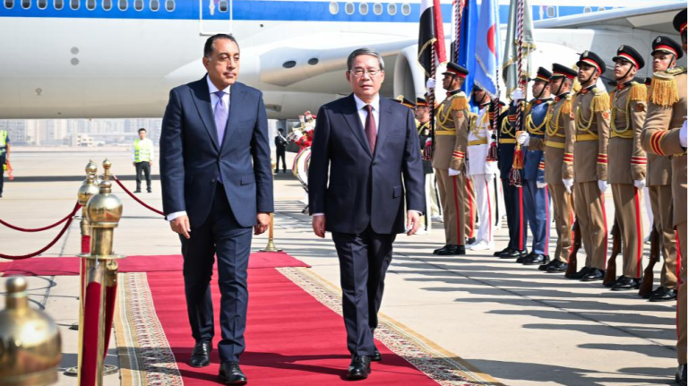 Le Premier ministre LI appelle la Chine, l&rsquo;Égypte à approfondir la coordination stratégique