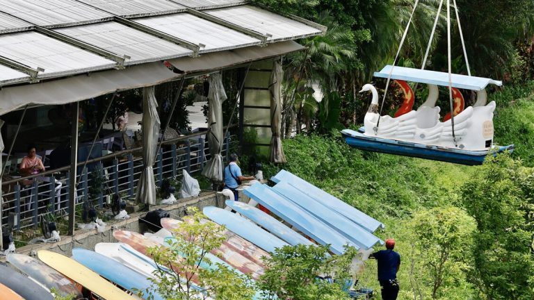 Typhon Danas on Taiwan, thousands of evacuated people