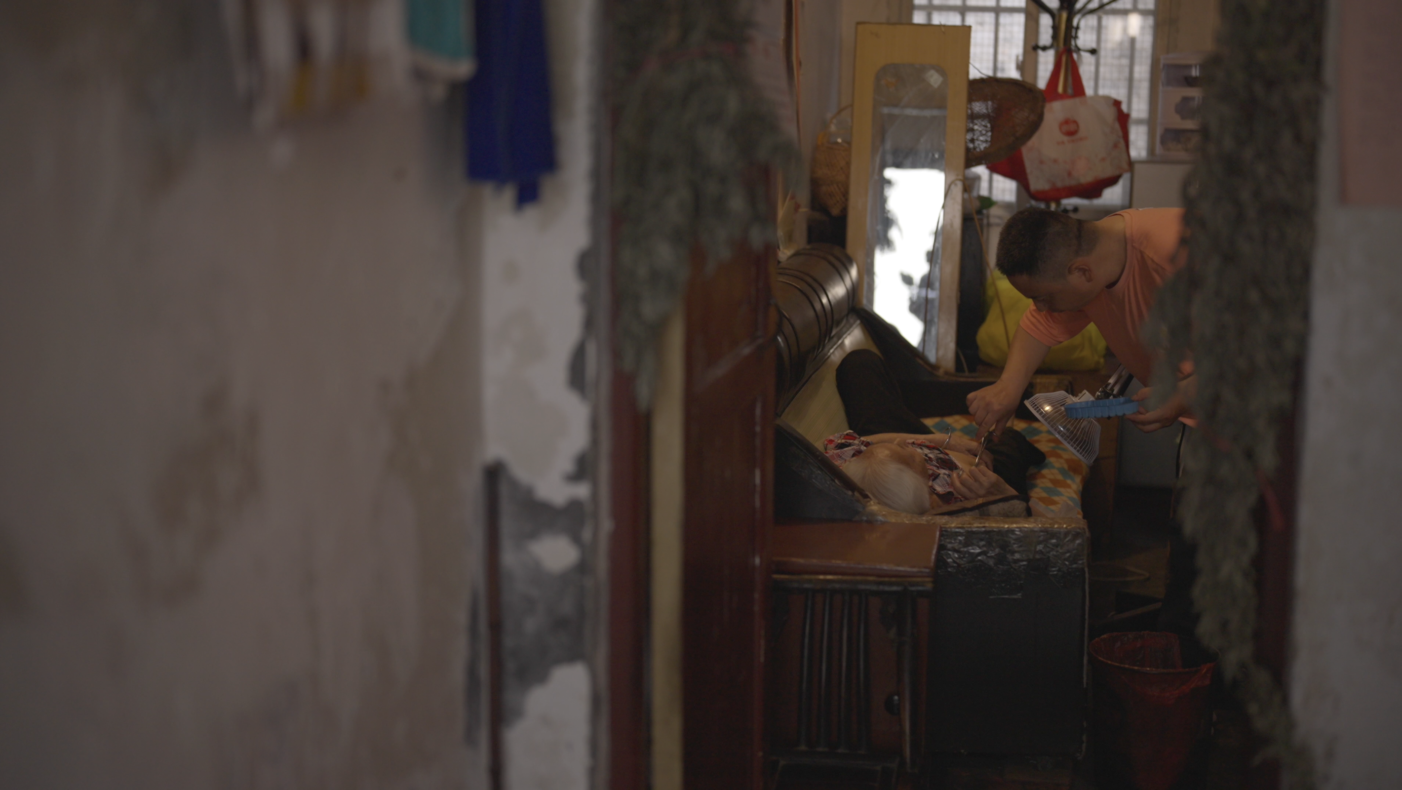 Capture d'écran des dernières filles. / Cgtn