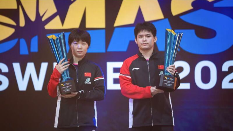 Lin Shidong et Kuai Man remportent le titre de double mixte à WTT Europe Smash