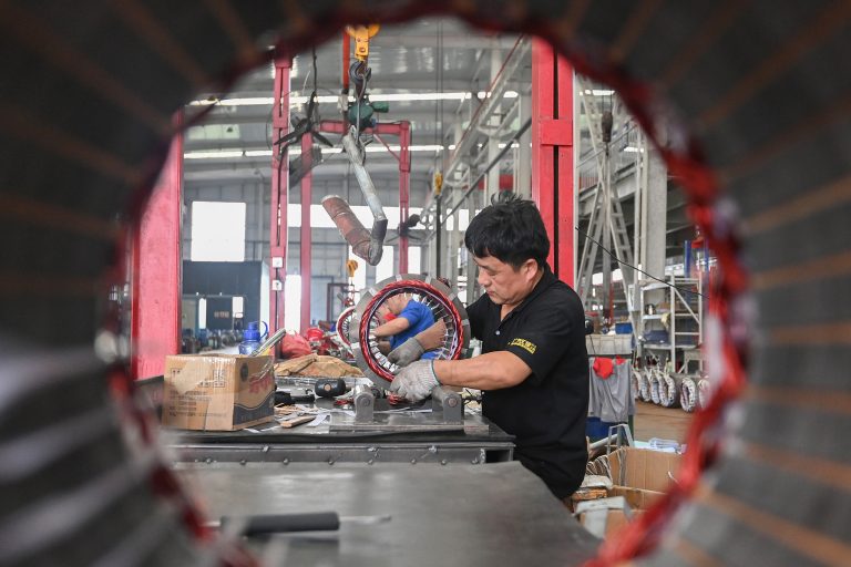 PMI de fabrication chinoise à 49,4 en août