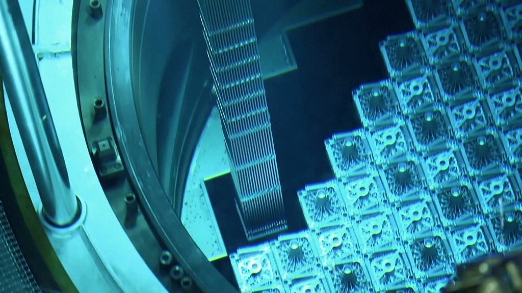 Les noyaux du réacteur de la Chine Hualong. / VCG