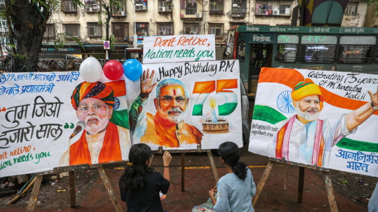 India celebrates birthday ways. The wishes of Putin and Dalai Lama
