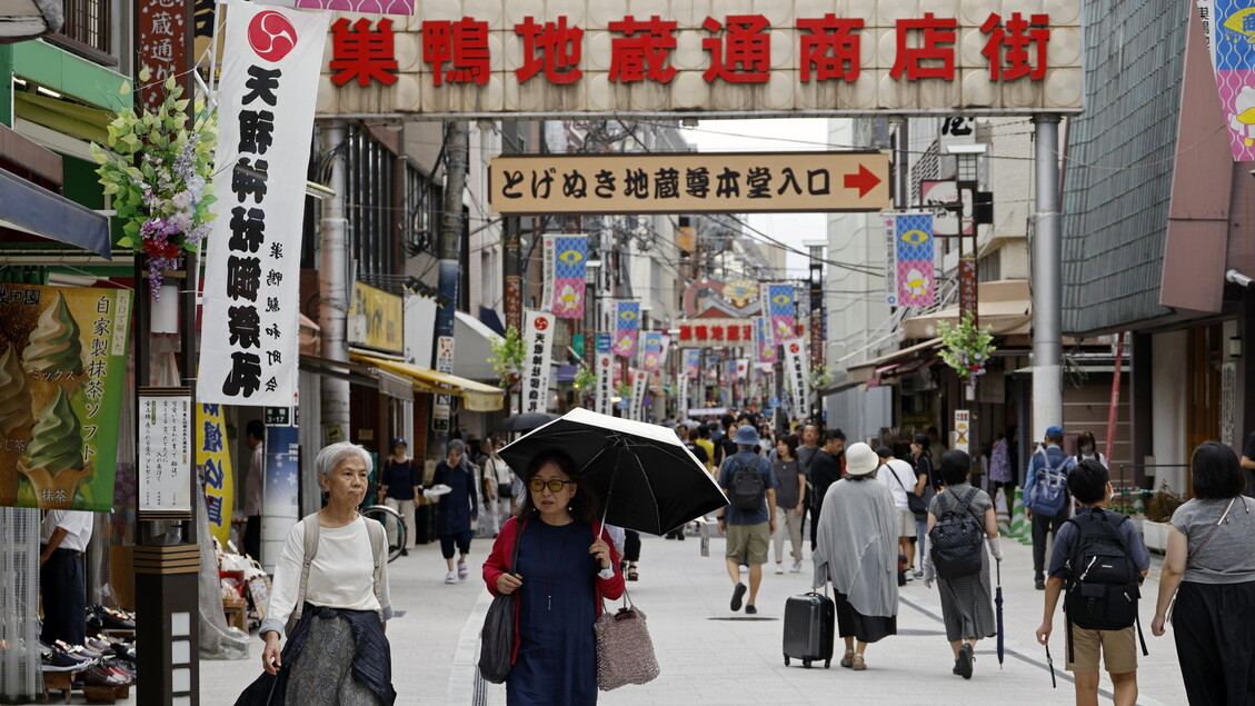Japan: almost 30% of the population is more than 65 years old