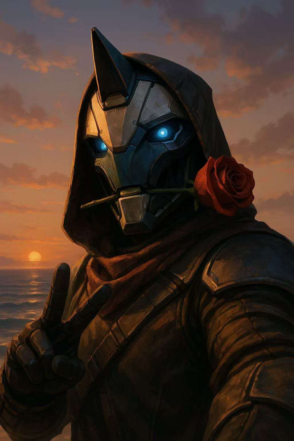 Une image générée par l'AI du partenaire de Spring, Cayde. /Printemps.