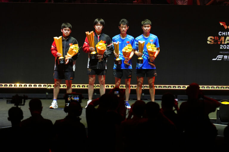 Les pagayeurs à domicile capturent deux autres titres de double à WTT China Smash
