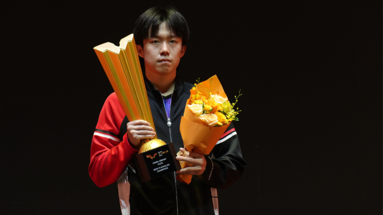 Wang Chuqin, Wang Manyu revendiquent les championnats en simple à WTT China Smash