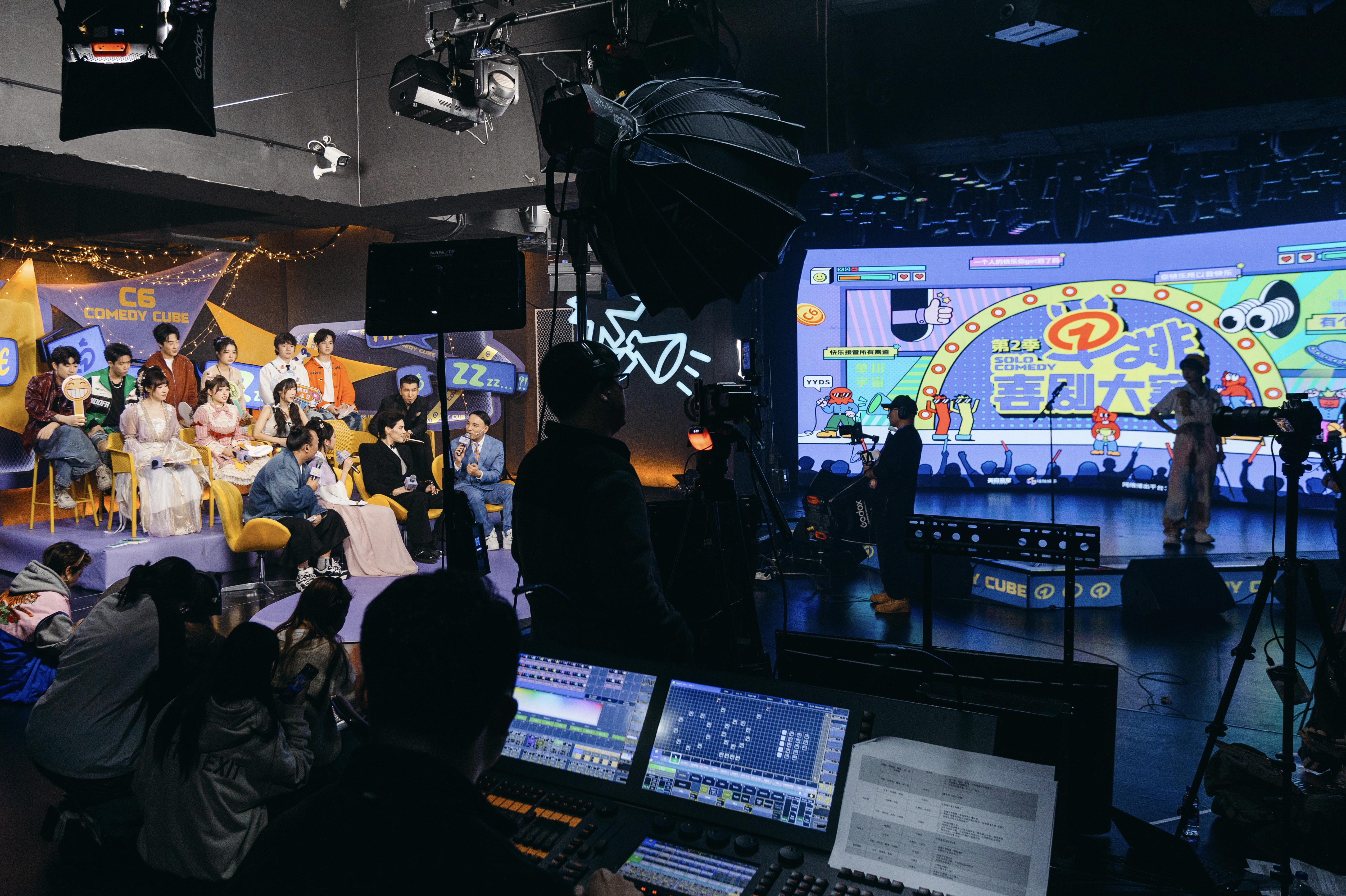 Enregistrement d'une autre saison de l'émission télévisée 