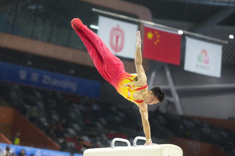 Le Jiangsu conserve le titre par équipe de gymnastique masculine aux 15es Jeux nationaux