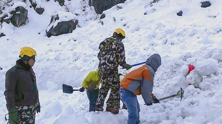 Rescuers: ‘Snow too compact, search for missing mountaineers in Nepal suspended’