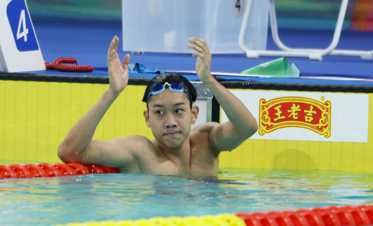 Zhang Zhanshuo remporte sa 3e médaille d&rsquo;or en natation aux 15es Jeux nationaux