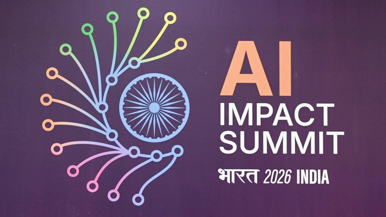 Le logo du AI Impact Summit. /VCG