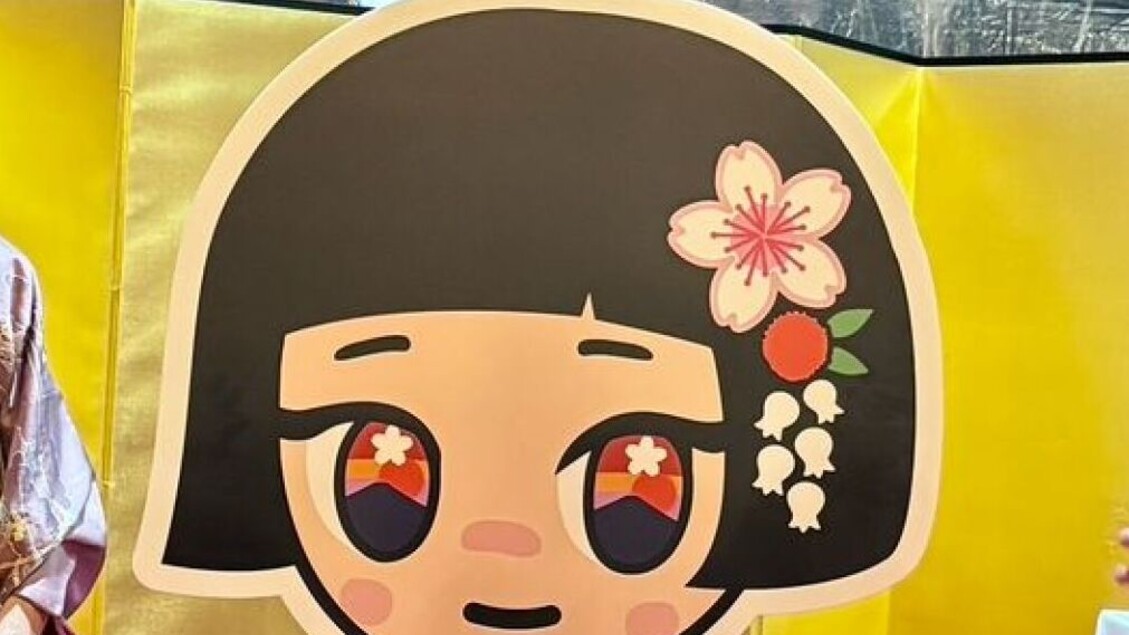 Japan presents Nipponina, mascot for 160 years of relations with Italy