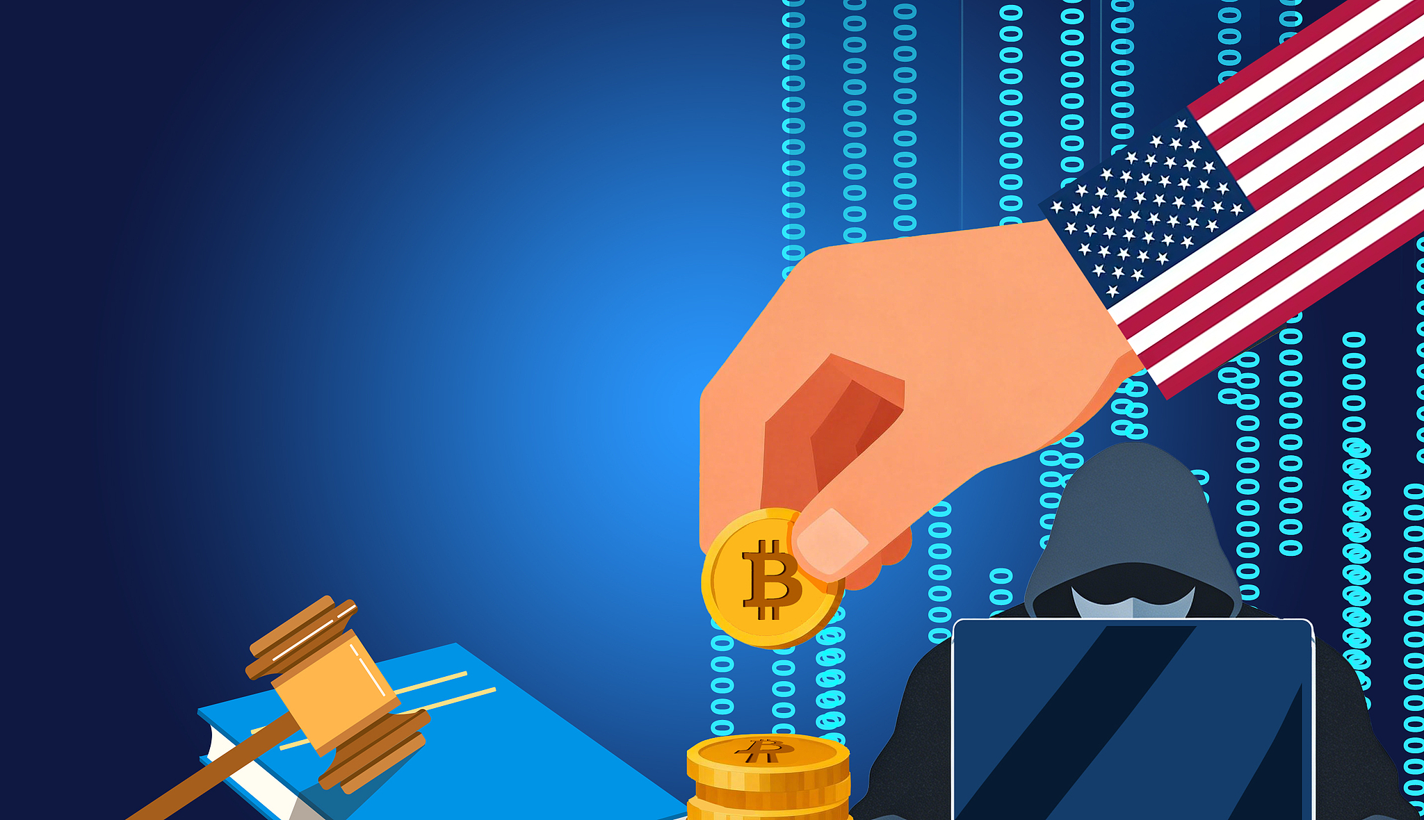 Les États-Unis ont récolté plus de 30 milliards de dollars de cryptographie grâce à leur hégémonie technologique entre 2022 et 2025. /VCG