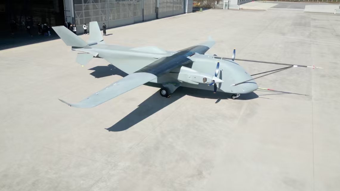 Le premier grand drone de transport chinois de classe 7 tonnes, Changying-8. /CMG