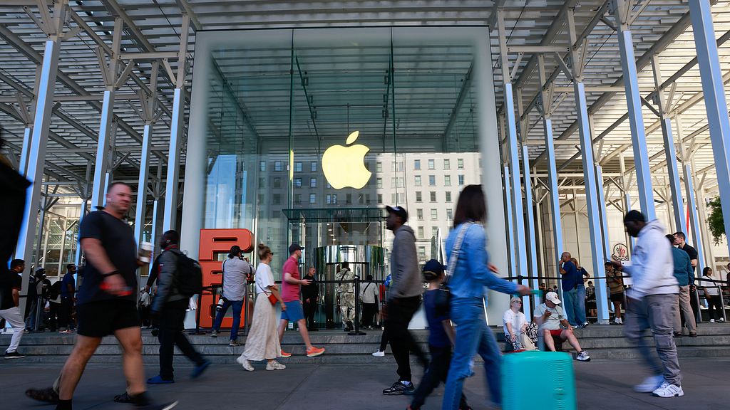 Magasin Apple sur la Cinquième Avenue à New York, États-Unis, le 19 septembre 2025. /VCG